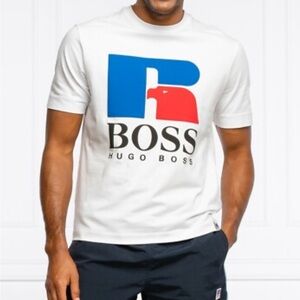 BOSS X RUSSELL ATHLETIC - UNISEX T-SHIRT IN ORGANIC COTTON